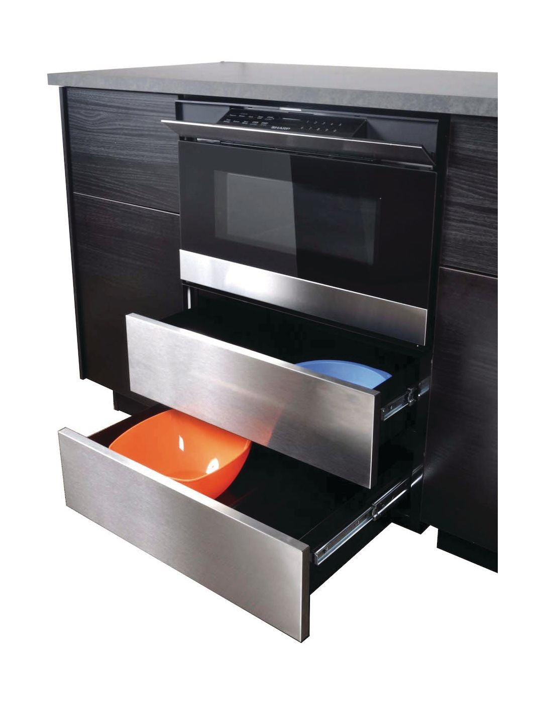 Under-the-Counter Microwave Drawer Pedestal, 24-in