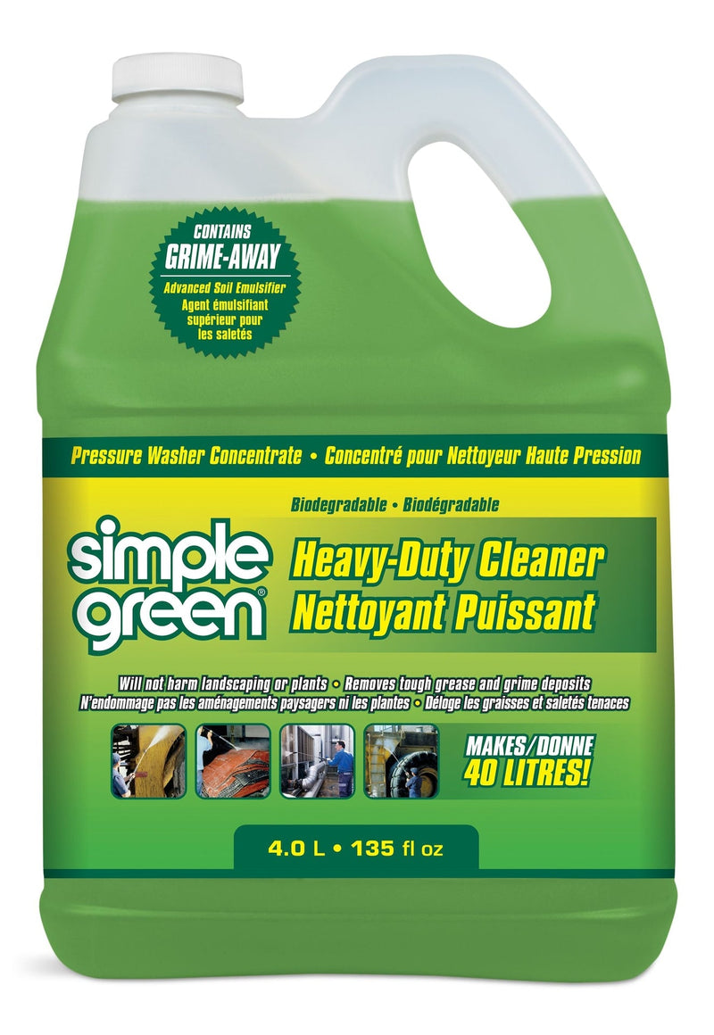 Heavy-Duty Concentrate Pressure Washer Detergent, 4L N9538
