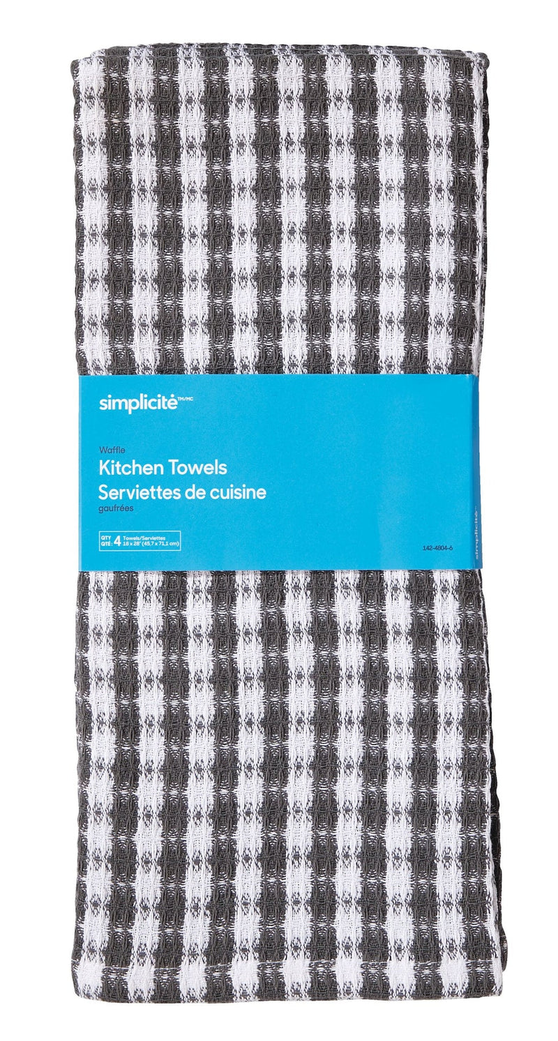 Waffle Dishcloths, 4-pk W7334