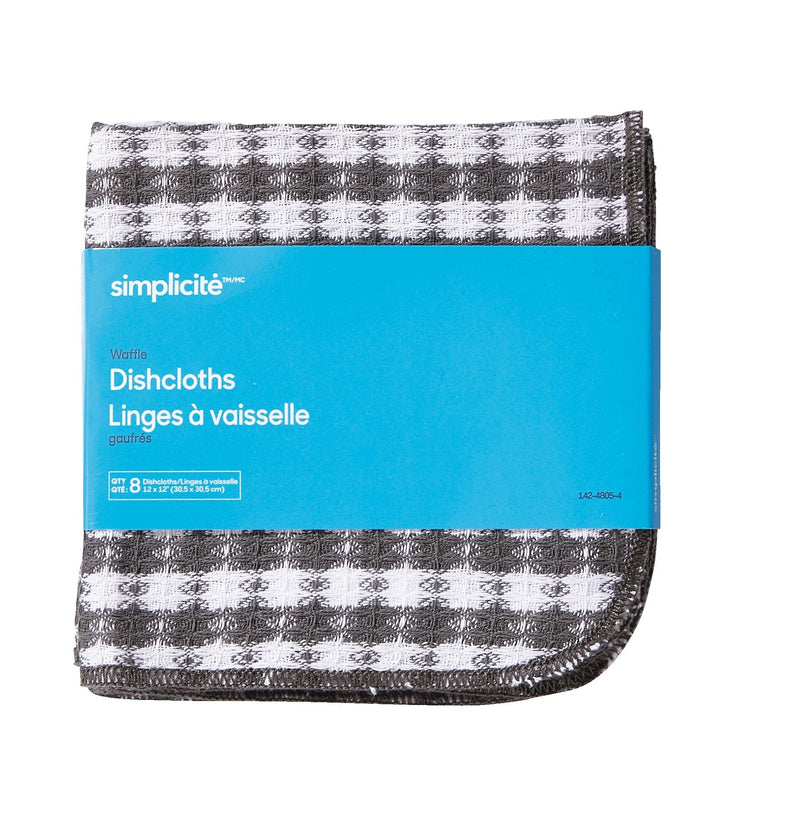 Waffle Dishcloths, 8-pk A6244