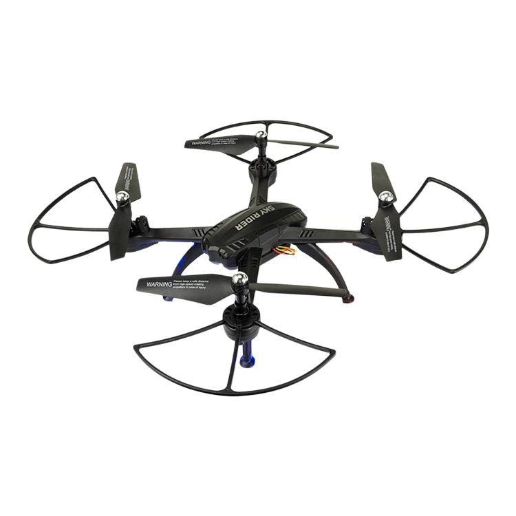 Sky Rider X-11 Stratosphere Quadcopter Drone with Wi-Fi Camera, Black M5823