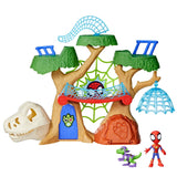 His Amazing Friends Dino-Webs Treehouse Playset with Toys, Ages 3+