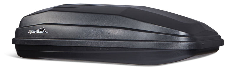 Vista SR7018 Rectangle-Shaped Roof Top Cargo Box, Lockable, X-Large, Black I6333