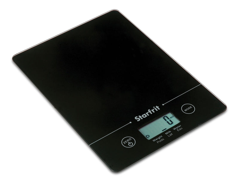 Slim Glass Kitchen Scale, 5-kg, Assorted P6271