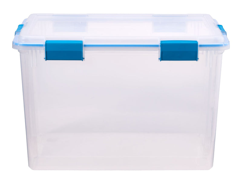 Clear Storage Box with Gasketed Lid, 76-L G630
