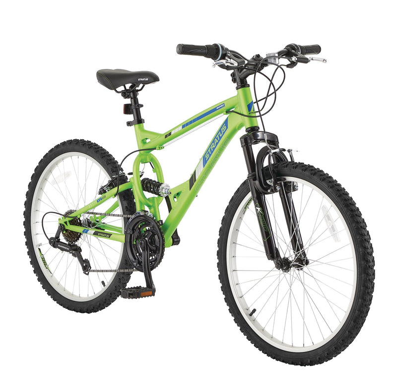 Richter Adult Bike, 21-Speed, 24-in Wheel, Adult/Youth Bike, Green W5358