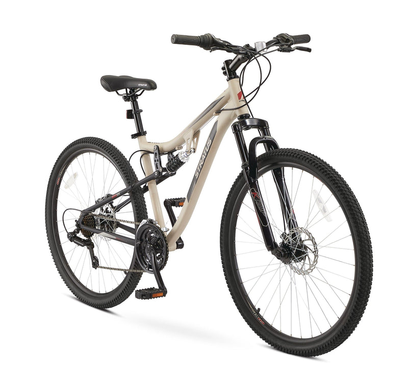 Striker Adult Bike, 21-Speed, 17-in Aluminum Frame, 27.5-in, Beige N7041