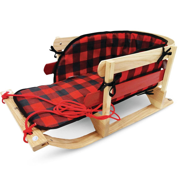 Grizzly Sleigh with Plaid Pad A3240