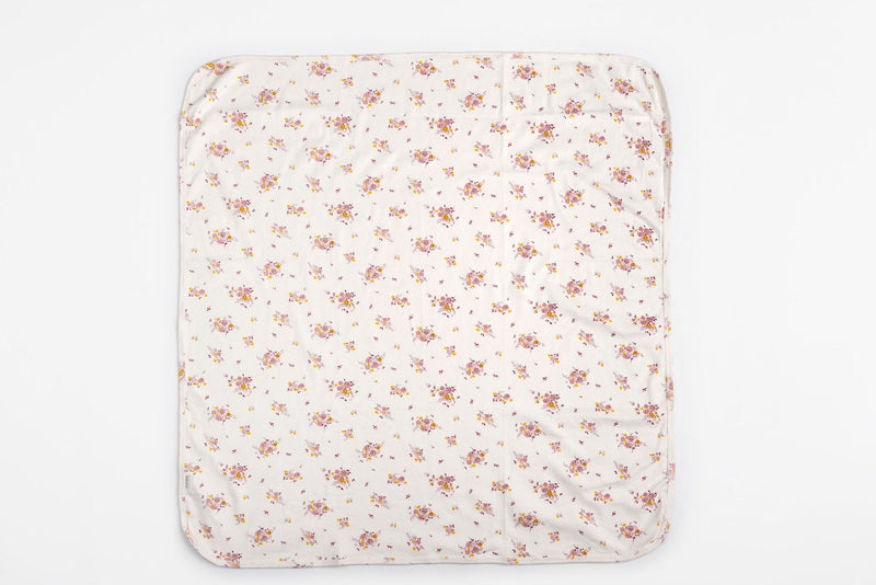 Flower Print Premium Organic Cotton Blanket A4355