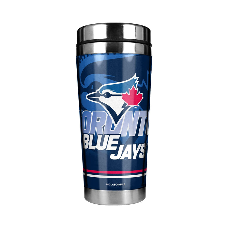 Stainless Steel Travel Mug For Baseball Fans/Collectors, 16-oz Z7991