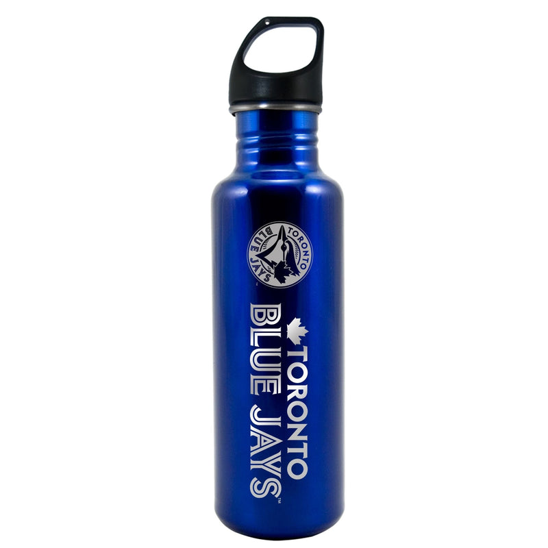 Stainless Steel Travel Water Bottle For Baseball Fans/Collectors, 26-oz P2946