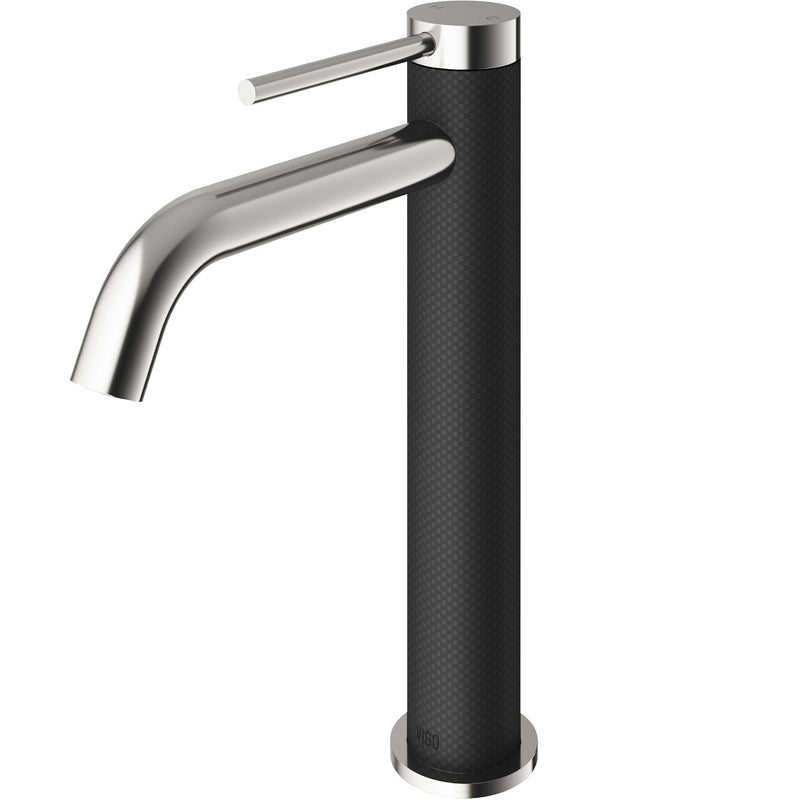 Lexington Single Handle Vessel Sink Bathroom Faucet with cFiber Body, Brushed Nickel J7007