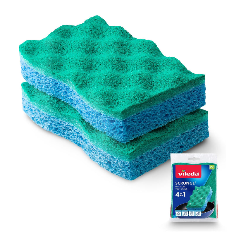 Scrunge Multi-Use, Non-Scratch Scrub Sponge, 2-pk A5483