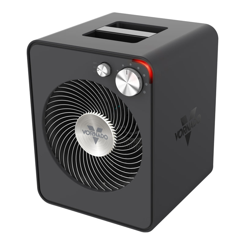 VMHi300 Whole Room Metal Heater with Adjustable Thermostat, Storm Grey E2617