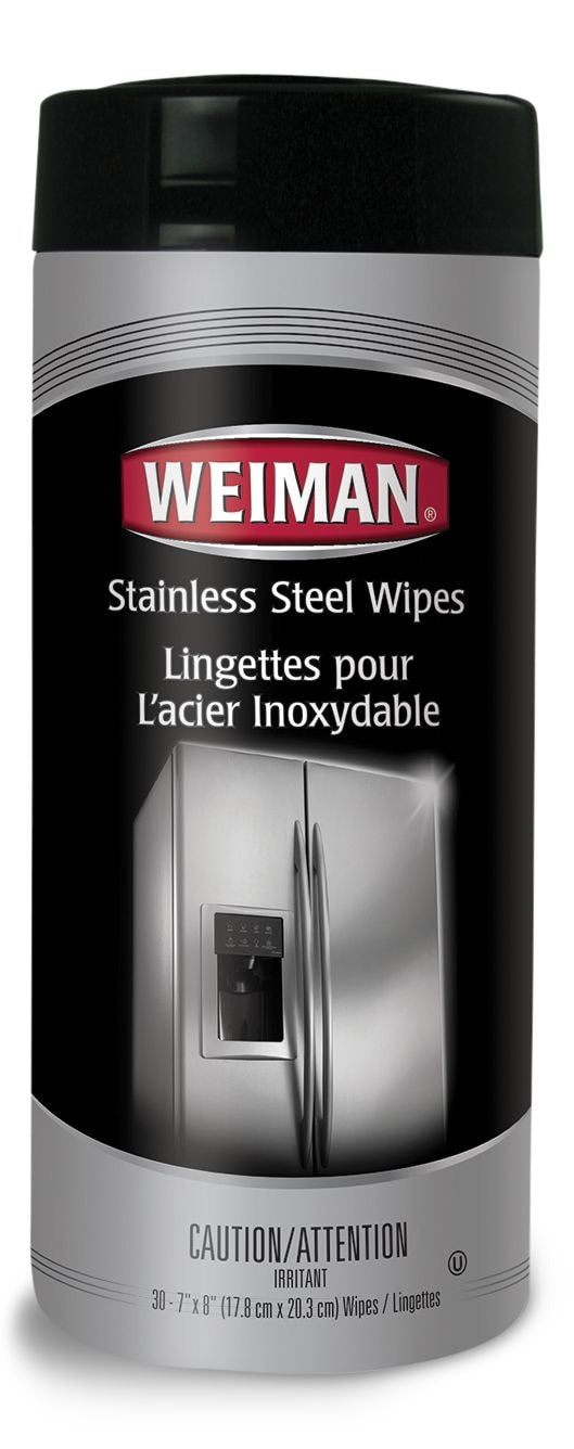 Stainless Steel Cleaning and Protectant Wipes, 30 Wipes K9890