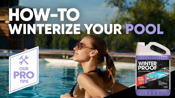 Pool Water System Antifreeze with BurstGuard Guarantee -50°C, 3.78 L Z9253