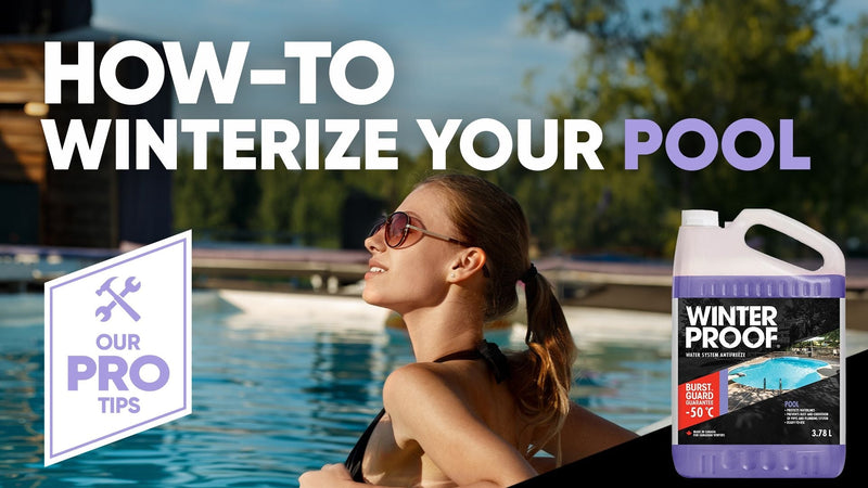 Pool Water System Antifreeze with BurstGuard Guarantee -50°C, 3.78 L Z9253