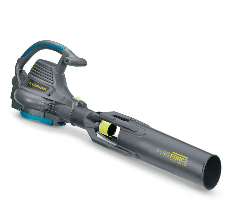 12 Amp Electric Leaf Blower/Vacuum with Aero Force Technology Black U4577
