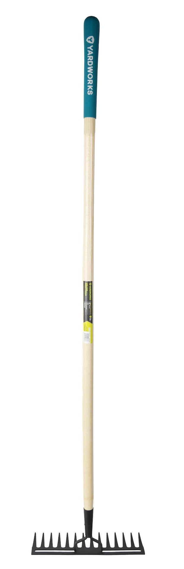14-in Wide Metal 14-Tine Head Rake, 48-in Hardwood Shaft U4747